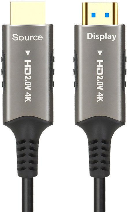 

Кабель USBTOP Optical UltraHD 4K 60Гц HDMI - HDMI (5 м, черный)