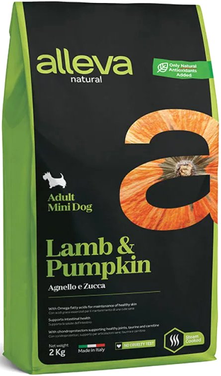 

Сухой корм для собак Alleva Lamb & Pumpkin Alleva Natural Mini (ягненок с тыквой) 2 кг