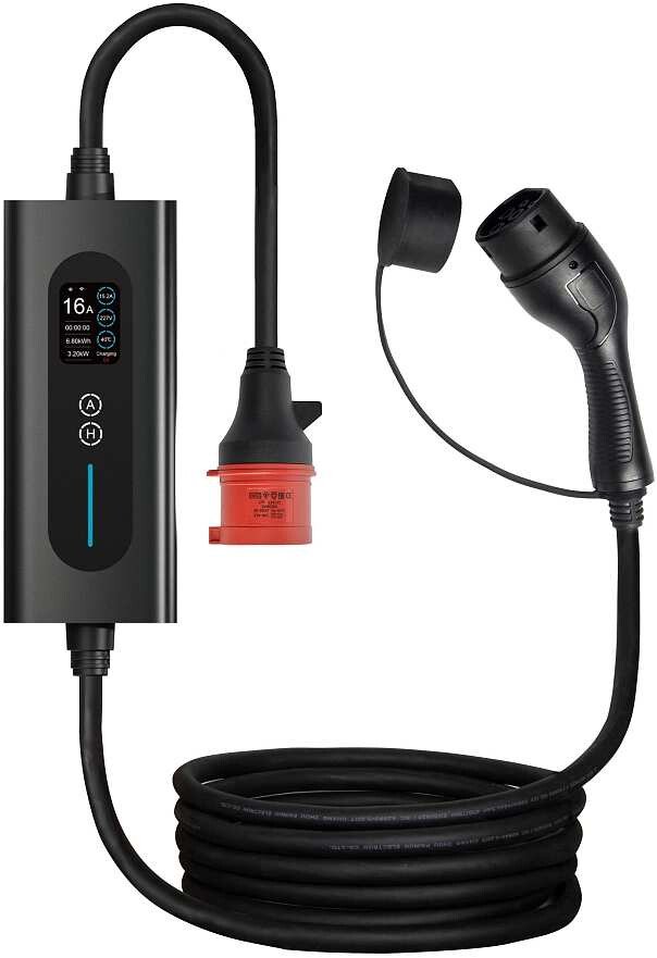 Зарядная станция Laimao Type 2 380В 11 кВт Wi-fi 7м