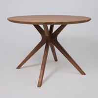 Кухонный стол AksHome Оксфорд 86965 (дуб натуральный/покрытие коньяк)