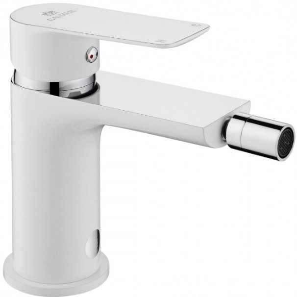 

Смеситель Ganzer 21051F (хром/белый)