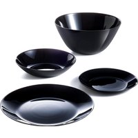 Набор тарелок Luminarc Zelie V3915 (19шт, черный)