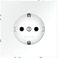 Розетка Voltum S70 VLS040102 (белый матовый)