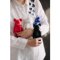 Статуэтка К.РАМА Мишка Лего (белый)