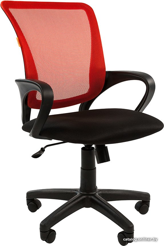 Офисное кресло CHAIRMAN 969 (черный/красный)
