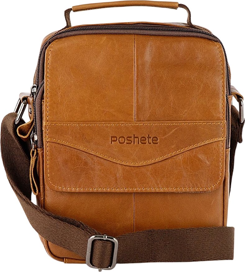 

Сумка Poshete 196-9067-46-DCM (dark camel)