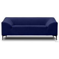 Диван Brioli Тони двухместный (V11/темно-синий)