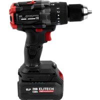 Ударная дрель-шуруповерт ELITECH CD 20BL2 E2201.042.02 (с 2-мя АКБ, кейс)