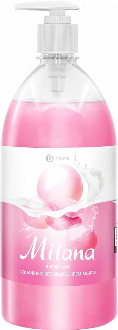 

Grass Крем-мыло жидкое увлажняющее Milana Fruit Bubbles 1000 мл