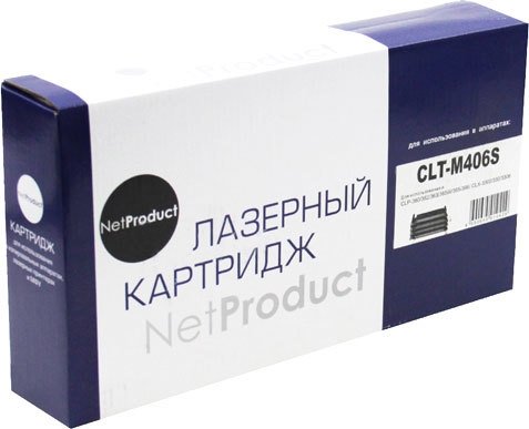 

Картридж NetProduct N-CLT-M406S (аналог Samsung CLT-M406S)