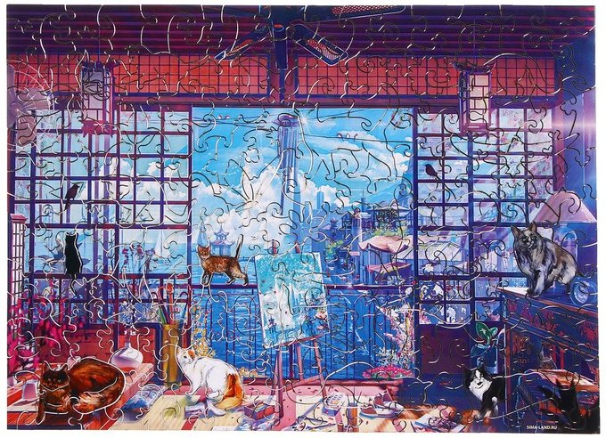 

Пазл Puzzle Мир глазами художника 9084424