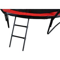 Батут GoUP Luxury 8FT (с сеткой и лестницей, красный)