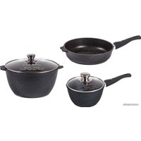Набор кастрюль Мечта Гранит Black 001802