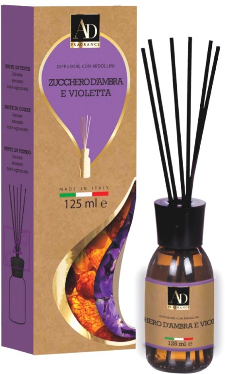 

Аромадиффузор AD Trend Сахар янтаря и фиалки (125 мл)