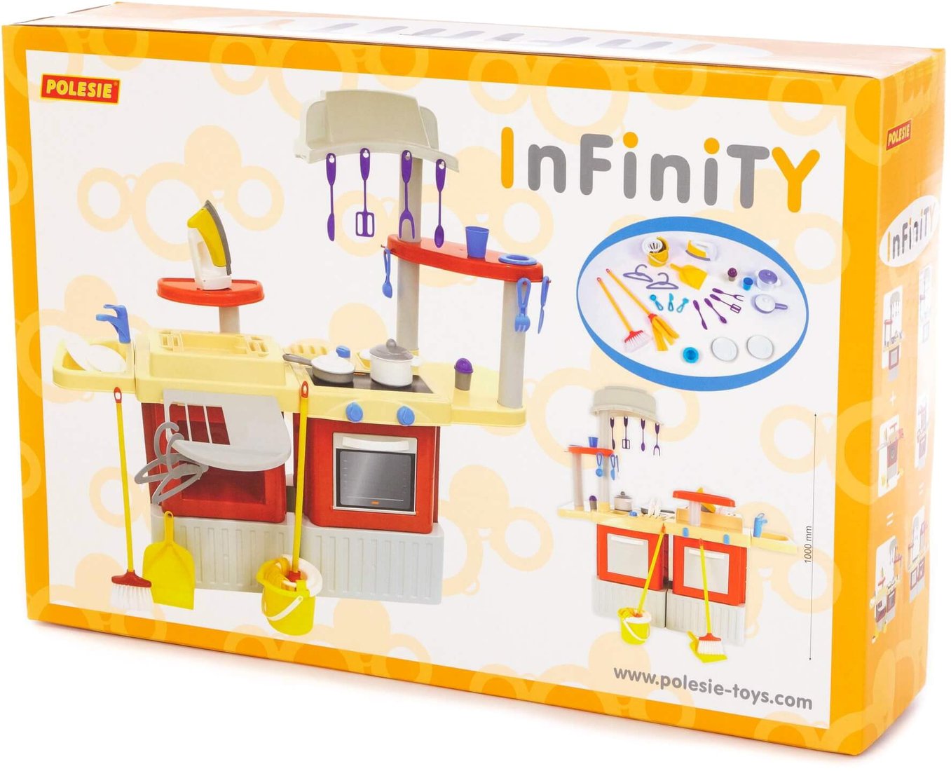 

Детская кухня Полесье Infinity basic №4 42309 (в коробке)