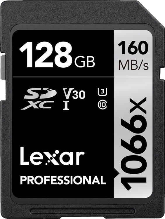 

Карта памяти Lexar Professional 1066x SDXC LSD1066128G-BNNNG 128GB