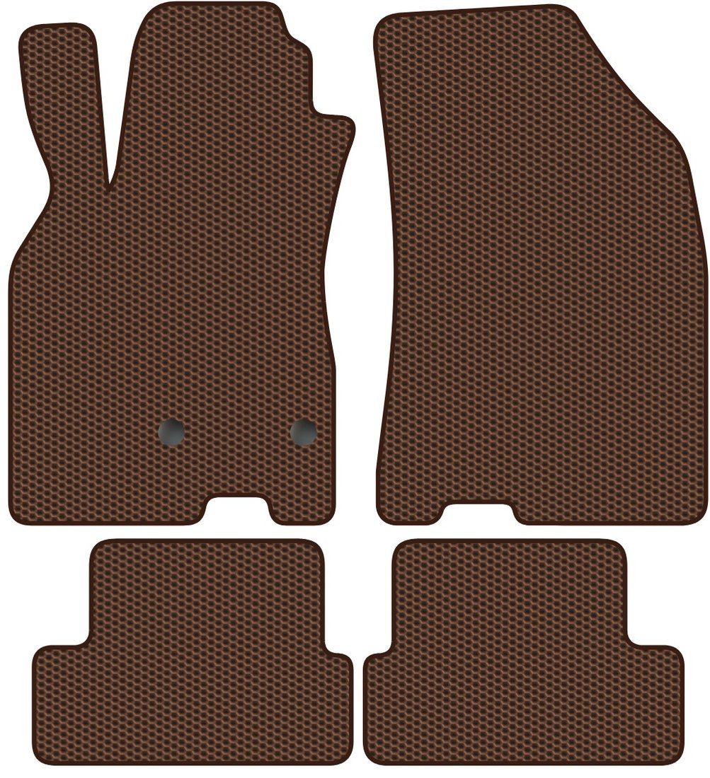 

Комплект ковриков для авто Alicosta Renault Logan Stepway (седан) 2018 - Н.В. (коричневый, сота)