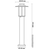 Садовый светильник Odeon Light Mito 4047/1F