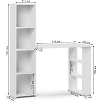 Стол Mio Tesoro Asti 4 (белый)
