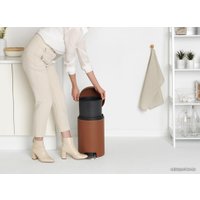 Мусорное ведро Brabantia Pedal Bin NewIcon 12 л (минерально-коричневый)