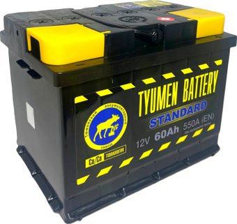 Автомобильный аккумулятор Tyumen Battery Standard R+ (60 А·ч)
