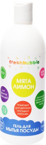 

Средство для мытья посуды Freshbubble Мята и лимон 500 мл