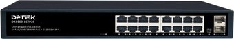 Неуправляемый коммутатор DPTEK DK1000-16TP2S