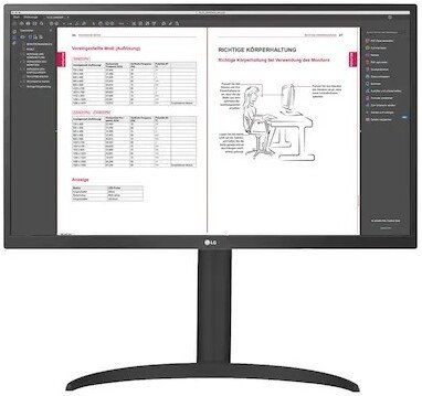 Монитор LG 27BP55U-B