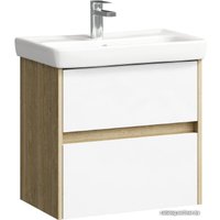  Aqwella Тумба City 60 CI0106DB с умывальником Moduo Slim 60 UM-MOD60SL/1