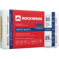 Теплоизоляция Rockwool Флор Баттс 25 мм