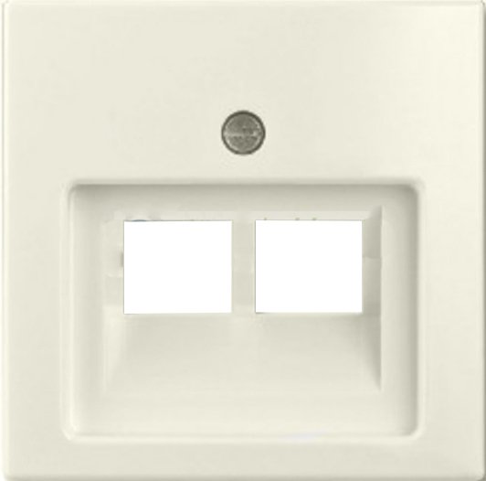 

Накладка для компьютерной/телефонной розетки ABB Basic 55 1753-0-0097