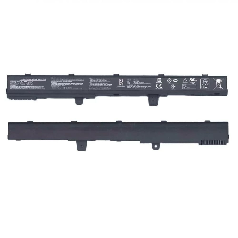 

Аккумуляторы для ноутбуков RageX Asus X441CA X551CA (A41N1308), 14.8В, 2600мАч, черный