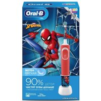Электрическая зубная щетка Oral-B Kids Spiderman D100.413.2K