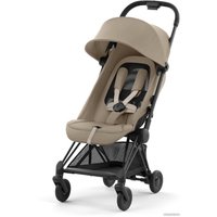 Коляска прогулочная «книга» Cybex Coya (cozy beige/matte black frame)