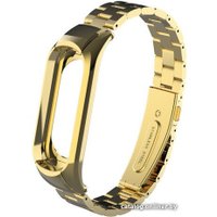 Браслет Xiaomi металлический для Mi Band 3 (золотистый)