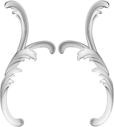 

Декоративный элемент Decor-Dizayn Орнамент О25 (2 шт)
