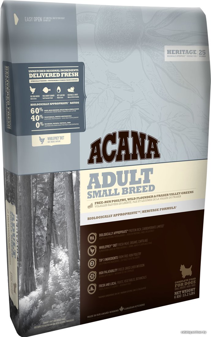 Сухой корм для собак Acana Adult Small Breed (для взрослых собак мелких пород) 0.34 кг
