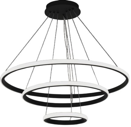 

Подвесная люстра In Home Estetika Ring-140RC-3BL 4690612062471