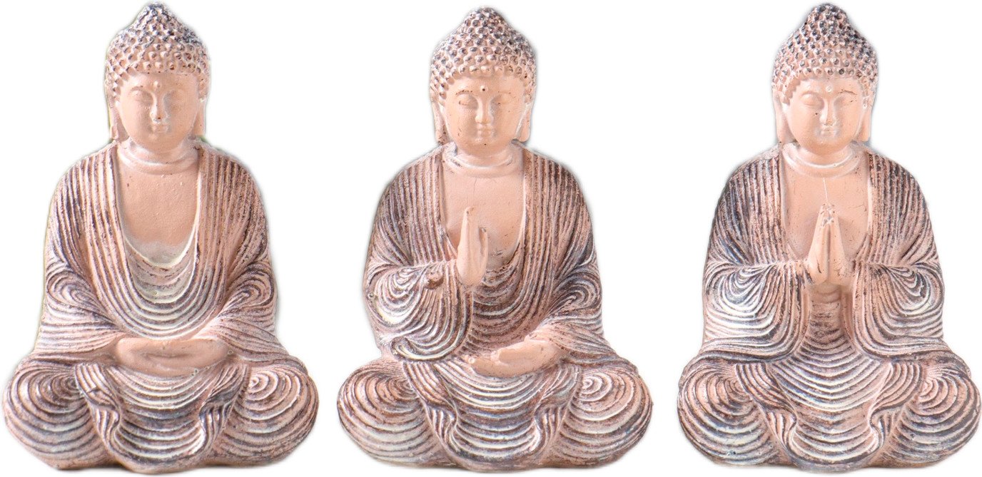 

Набор статуэток Sima-Land Три будды 10961667 (3шт)