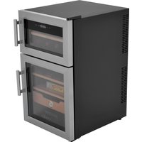 Винный шкаф-хьюмидор ZUGEL ZTH80DX Dual Zone