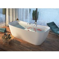 Ванна Aquatek Амадео 78x170 AQ-197778 (белый глянцевый, с ножками и сливом)