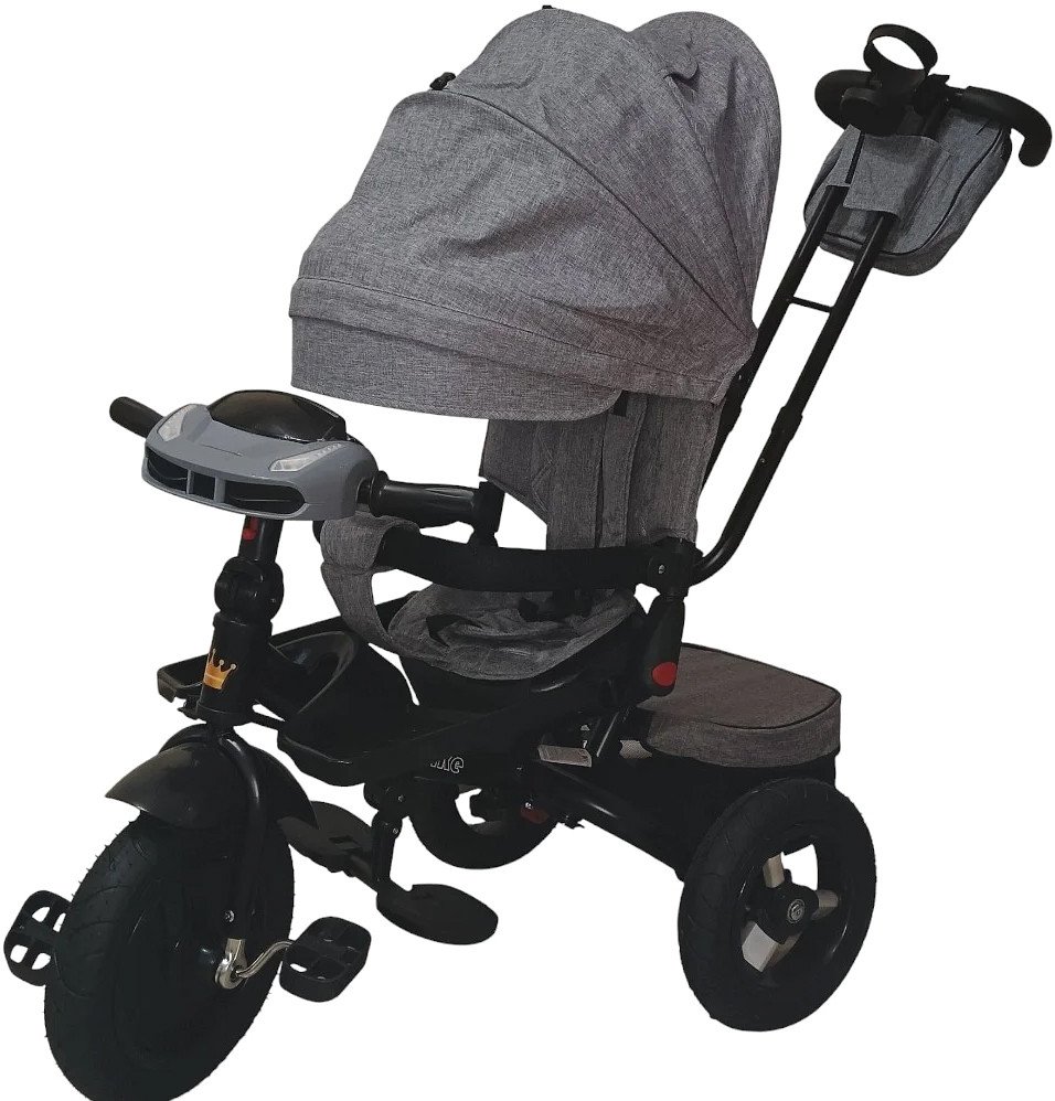 Детский велосипед Kinder Trike Comfort 3 в 1 2025 (серый)