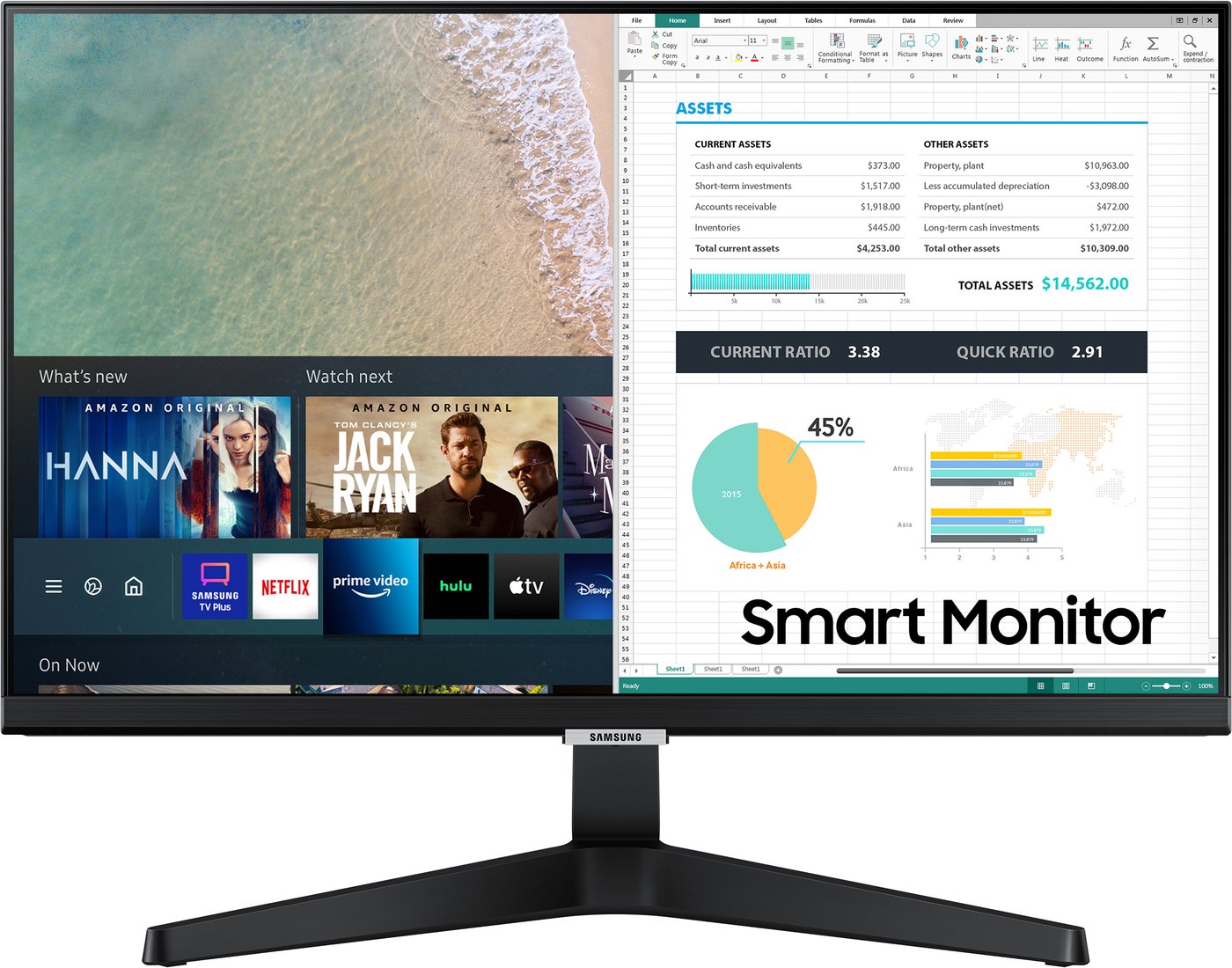 

Smart монитор Samsung Smart М5 S24AM506NI