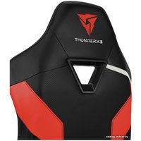 Игровое (геймерское) кресло ThunderX3 TC3 Ember Red (черный/красный)