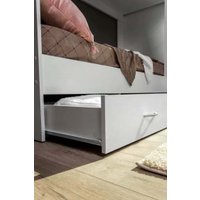 Двухъярусная кровать Doma Mamamia КР-05 80x200 с ящиками (белый)