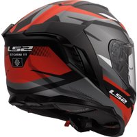 Мотошлем LS2 FF818 Storm III Komai (L, черный/красный)