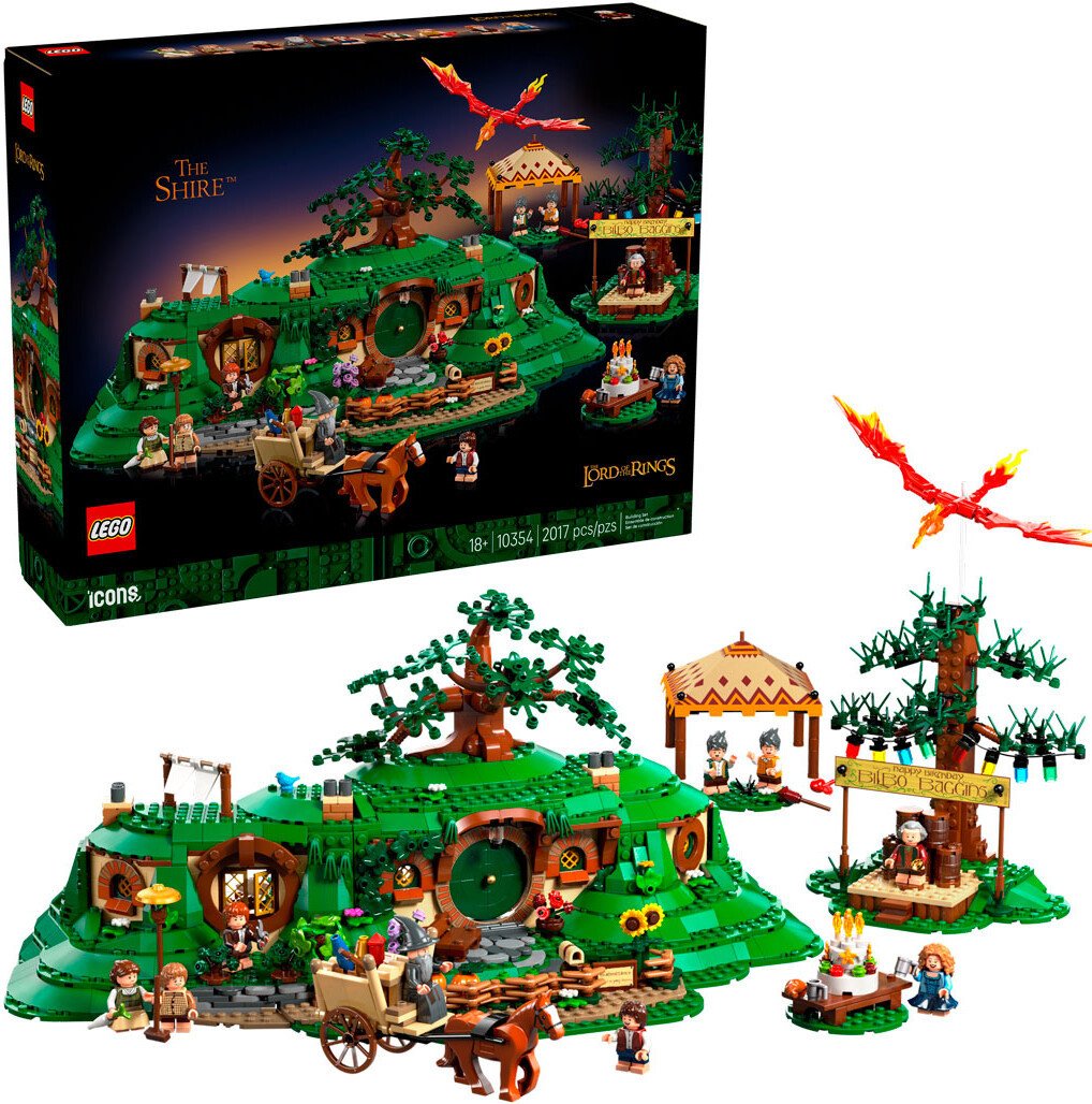 Конструктор LEGO Icons 10354 Властелин колец: Шир