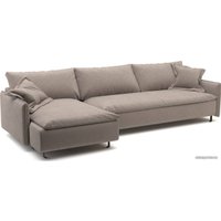 Угловой диван Савлуков-Мебель Next 210027 (светло-коричневый)