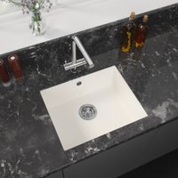 Кухонная мойка ZorG Subline 50 (белый камень)