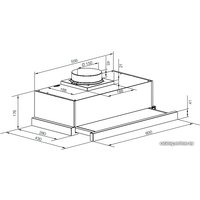 Кухонная вытяжка Graude DHF 60.0 EL